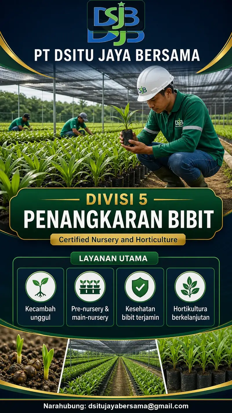 Penangkaran bibit dan hortikultura